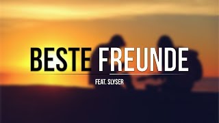 Ced feat SlySer  quotBESTE FREUNDEquot LYRIC VIDEO [upl. by Lat]