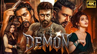 SURIYA as DEMON  SREELEELA  South Indian Thriller Action Movie  Hindi Dubbed  City Crime Movie [upl. by Ahsimin]