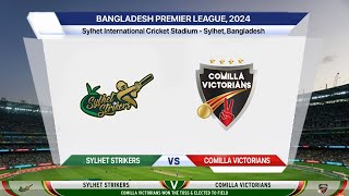 🔴 Live Sylhet Strikers Vs Comilla Victorians  Match 10  SYL vs COV  Bangladesh Premier League [upl. by Nylrahc]