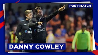 Danny Cowley postmatch  Crawley Town 22 Pompey [upl. by Bradan]