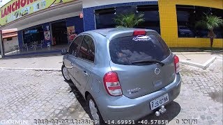 NISSAN MARCH 16 16V SV 2014 VIAGEM DE CARRO NORDESTE PARTE FINAL [upl. by Allevon750]