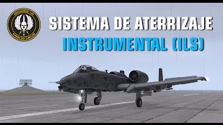 DCS A10C Warthog  Sistema de Aterrizaje Instrumental ILS [upl. by Geilich]