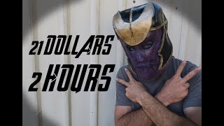 How to Make a Thanos Mask if Youre Poor [upl. by Yblocaj]