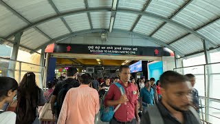 How To Go Andheri Metro Station From Andheri Local Station [upl. by Kramal970]