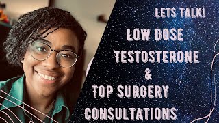 Nonbinary transition talk 6 months on low dose testosterone and my 2nd top surgery consult [upl. by Avaria193]