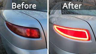 DIY LED Tail Light Conversion Alfa Romeo GT [upl. by Nylirak245]