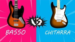 BASSO vs CHITARRA cosa è MEGLIO [upl. by Suirtemed]