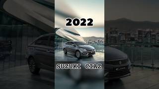 SUZUKI CIAZ Car Models Evolution viralvideo [upl. by Akemahc626]