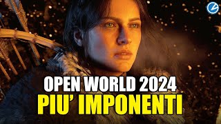 I 5 GIOCHI OPEN WORLD più intriganti che vogliamo nel 2024 [upl. by Assillim]