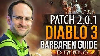 Diablo 3  Patch 201  Barbaren Guide Seismisches SchmetternRevanche [upl. by Stormy]