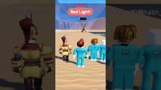 Red light green light squid game gameplay in roblox roblox shorts gaming youtube [upl. by Aztilem419]