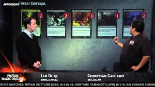 Pro Tour Magic Origins Deck Tech Sultai Control with Christian Calcano [upl. by Einreb]