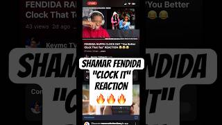 SHAMAR CLOCK IT REACTION [upl. by Stearn221]