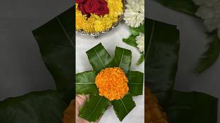 😱❤️Mango Leaf Decoration ideas  Pooja decoration Ideas shorts diy navaratri diwali trending [upl. by Deina]