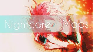 Nightcore  Maps  Spanish Version [upl. by Ahtiekahs718]