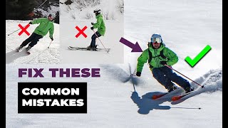 The 2 Biggest Skiing Mistakes and how to fix them [upl. by Leesa]