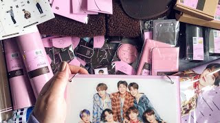 UNBOXING BTS JAPAN OFFICIAL FANMEETING VOL5 quotMAGIC SHOPquot MERCH [upl. by Eriha362]