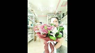 Bouquet wrapping ideas florist [upl. by Boyer]