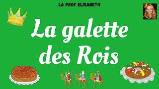 La galette des Rois en France  La fête de lEpiphanie Niveau A1 de FLE [upl. by Malet]