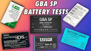 Testing Aftermarket GBA SP Batteries [upl. by Kopple]