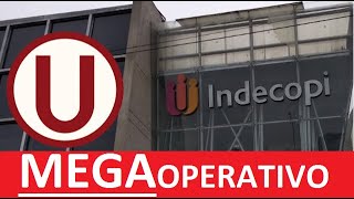 Megaoperativo de Indecopi a Universitario de Deportes [upl. by Aihsot]