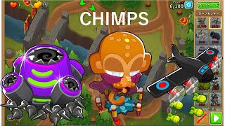 BloonsTD6 渓谷（Ravine） CHIMPS with サイ [upl. by Elli]