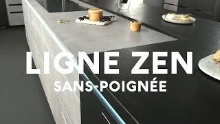 Ligne Zen  Cuisine sanspoignée  MOBALPA FR [upl. by Artamas]