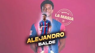 Corazón Dominicano y Espíritu de Campeón  Alejandro Balde lamasia alejandrobalde fcbarcelona [upl. by Hgielrebmik639]