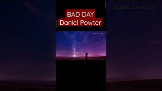 Bad Day  Daniel Powter lyricvideo lyrics lovesong classic danielpowter danielpowterlyrics [upl. by Furnary760]