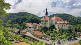 Weesenstein Castle  drone [upl. by Roots894]