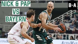 Nick amp Ioannis LEAD Pao Past Bayern  Panathinaikos  Bayern 7767 [upl. by Alusru208]