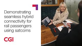 Seamless hybrid connectivity for rail passengers using satcoms [upl. by Hanforrd936]