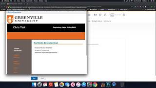 Psychology ePortfolio Demo [upl. by Vivianna913]