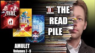 The READ PILE quotAMULETquot Volumes 79  Comic Review [upl. by Alesig237]