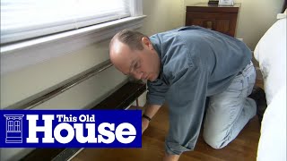 How to Quiet Heating Pipes  This Old House [upl. by Adlemi]