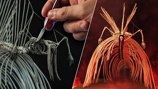 Sculpting EREN Founding Titan  The Rumbling   Attack On Titan  Shingeki No Kyojin [upl. by Levon]