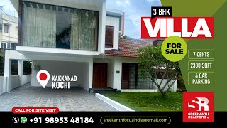 Amazing 3BHK Villa for Sale at Kakkanad Kochi  Kochi Real Estate [upl. by Anirual384]