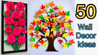 50 Best wall decorating ideas  Wall decoration ideas  50 Home decorating ideas  diy craft ideas [upl. by Dahsraf]