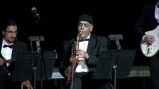 National Arab Orchestra Taqasim Saxaphone Shehadeh Alaqrabawi [upl. by Roti]