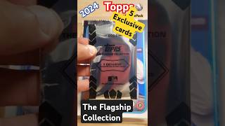 Opening one pack 2024 Topps The Flagship Collection baseball ⚾️ 9324 [upl. by Irej999]