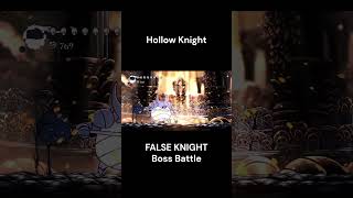 Hollow Knight FALSE KNIGHT Boss Battle [upl. by Narmi]