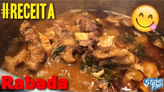 Receita de Rabada Uma das minhas comidas preferidas [upl. by Aholah]