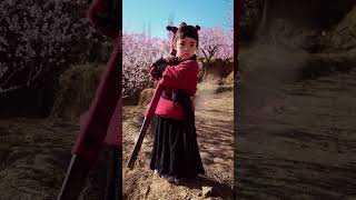 Come to Gansu China see peach blossoms be carefree relax and heal the soulchinatravel [upl. by Shere130]