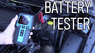 SDG 253 Battery Testing  Topdon BT200 Internal Resistance and CCA Tester [upl. by Ladnik]