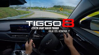 CHERY TIGGO 8 🔥 POV Test Drive 4K UHD [upl. by Fiorenze]