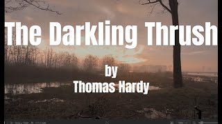 The Darkling Thrush by the English poet and novelist Thomas Hardy 1840—1928 [upl. by Akinal457]