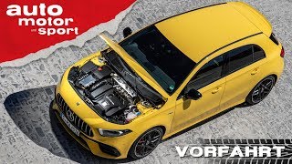 MercedesAMG A 45 S amp CLA 45 S 2019 421 PS  Vorfahrt Review I auto motor und sport [upl. by Aita58]