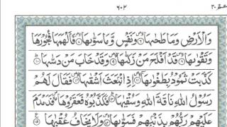 Surah Wasshamsi waduhaha Ash ShamsBeautiful Qari Sohbat [upl. by Grote]