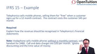 Revenue  recognition  ACCA Financial Reporting FR [upl. by Laenahtan]