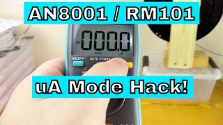 Adding MicroAmp Mode To AN8001  RM101  READ THE DESCRIPTION [upl. by Geneva]